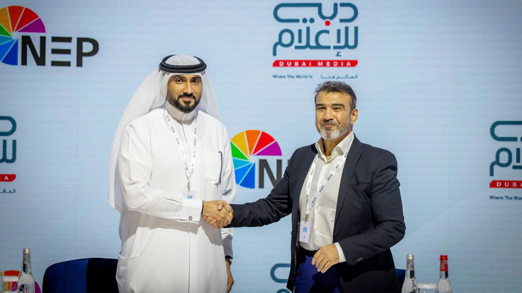 On the sidelines of the institution's participation in the Arab Media Forum, a partnership was formed between "Dubai Media" and "NEP" to support logistical and technical capabilities